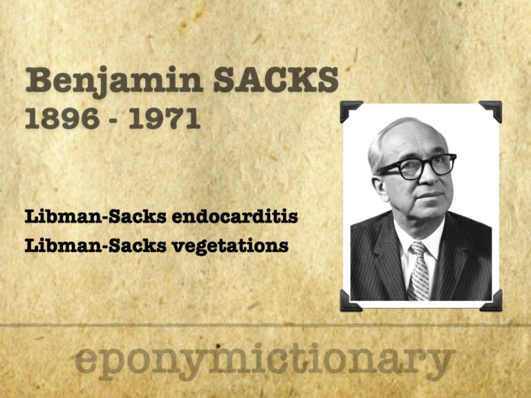 Benjamin Sacks (1896-1971) 680