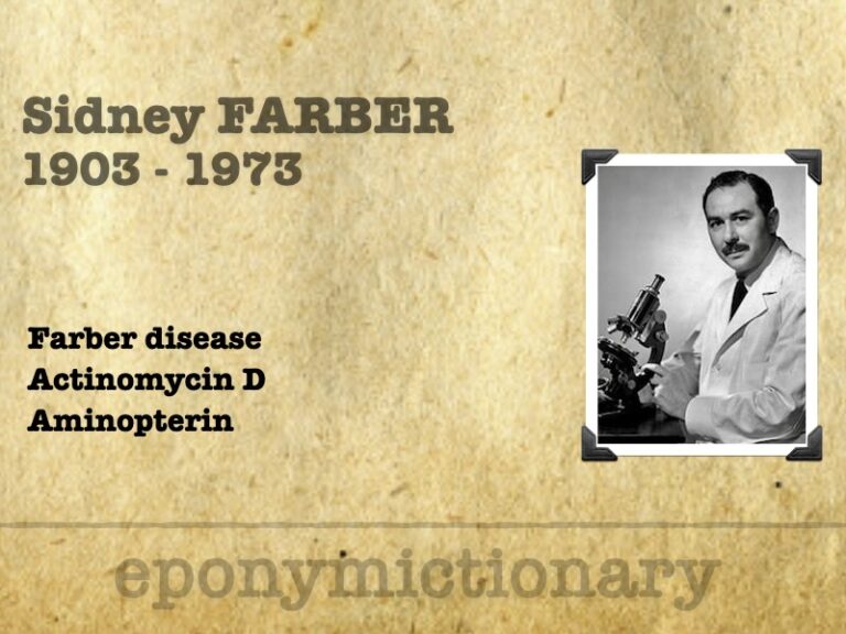 Sidney Farber (1903-1973) 680