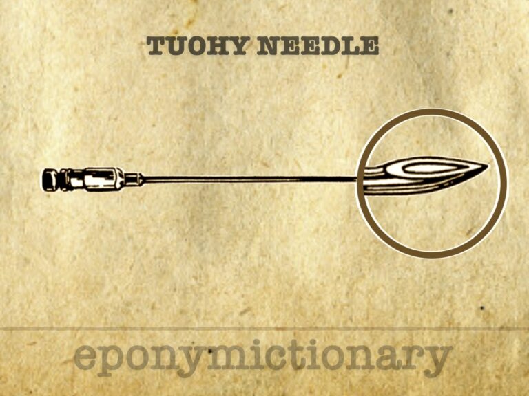 TUOHY NEEDLE 680