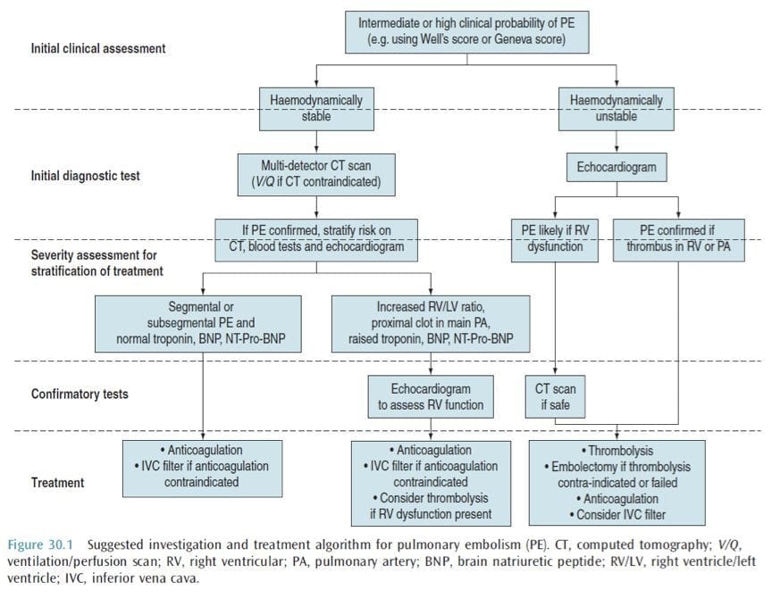 Diagnosis and Treatment of Pulmonary Embolism During the Coronavirus  Disease 2019 Pandemic - CHEST