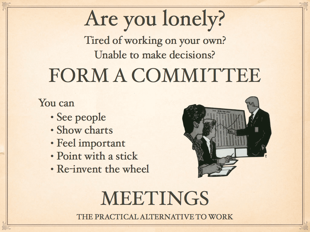 Form a committee