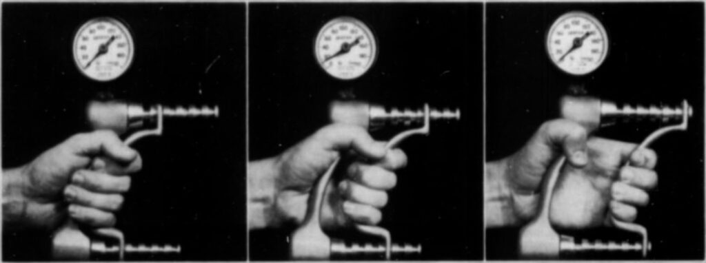 Jamar hydraulic dynamometer 1954