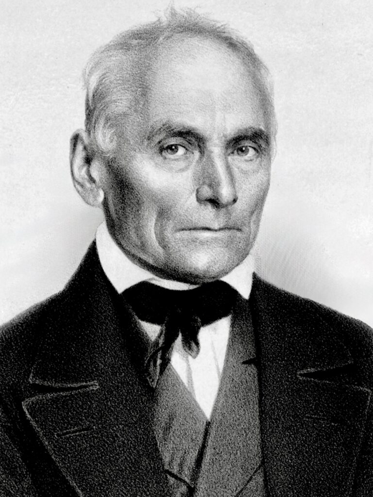 Johannes Evangelista Purkyně (1787-1869) portrait