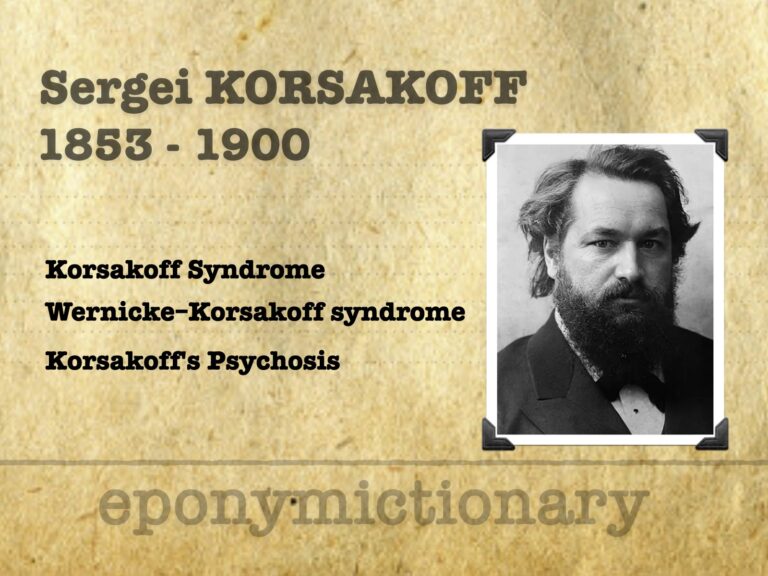 Sergei Sergeievich Korsakoff (1854-1900) 680