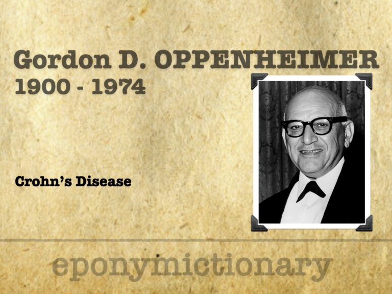 Gordon David Oppenheimer (1900-1974) 680