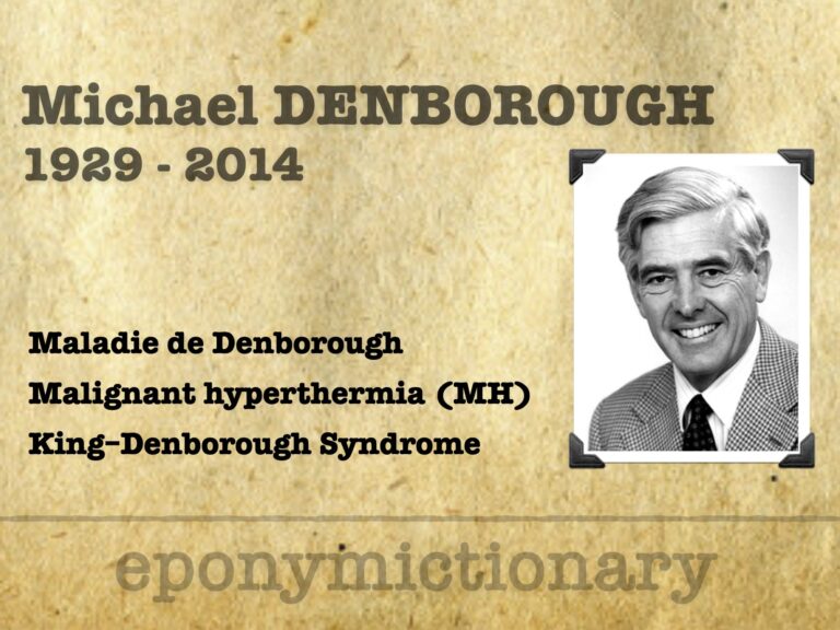 Michael Antony Denborough (1929–2014) 680