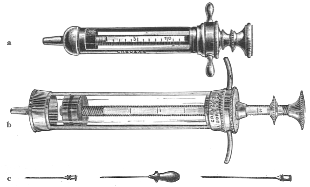 modified seringue hypodermique de Pravaz
