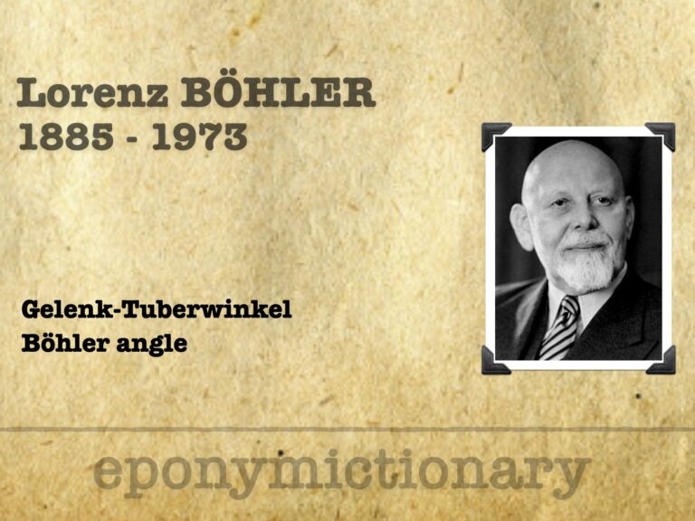 Lorenz Böhler (1885-1973) 680