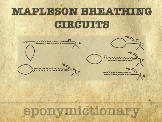 Mapleson Circuit System Archives • LITFL