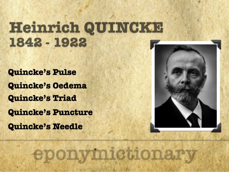 Heinrich Irenaeus Quincke (1842-1922) 680 1