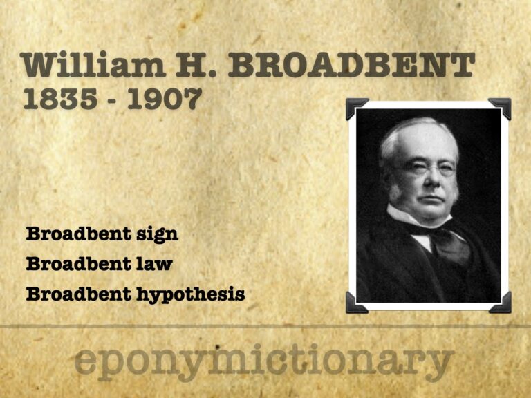 William Henry Broadbent (1835-1907) 680