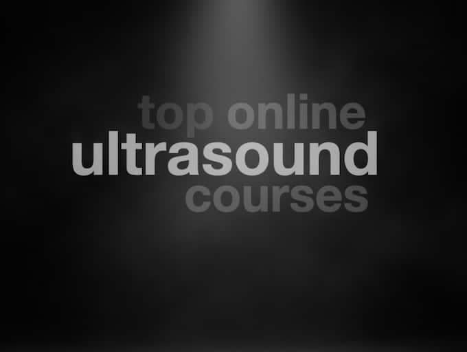 top 10 online ultrasound courses