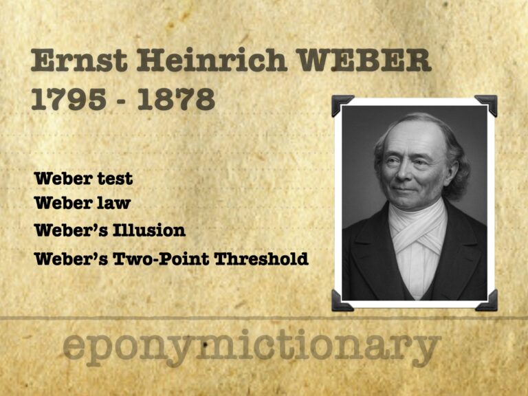 Ernst Heinrich Weber (1795-1878) 680