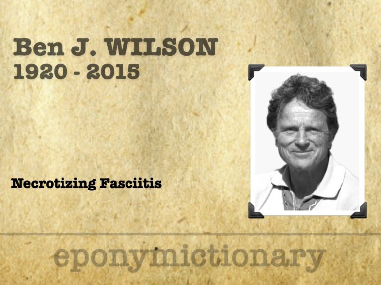 Ben J. Wilson (1920-2015) 680