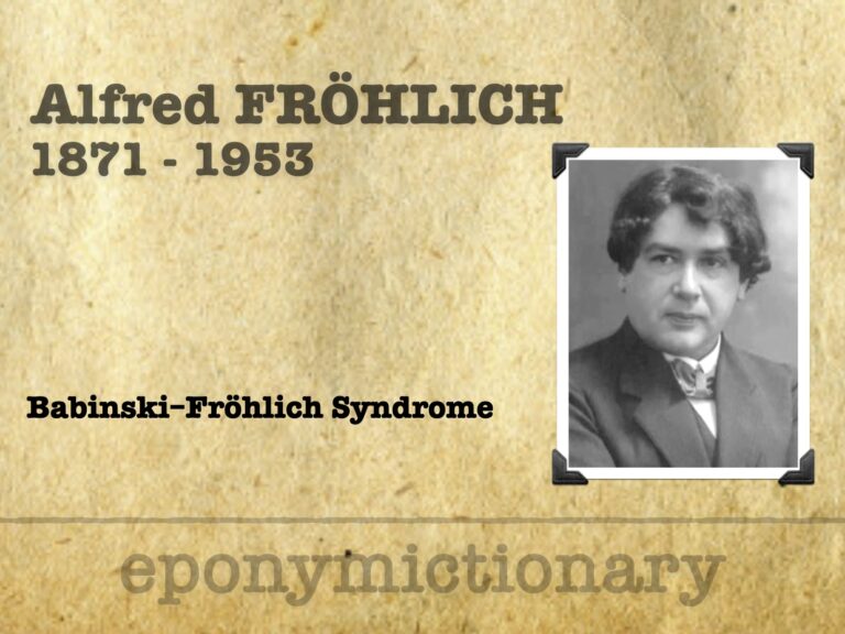 Alfred Fröhlich (1871-1953) 680