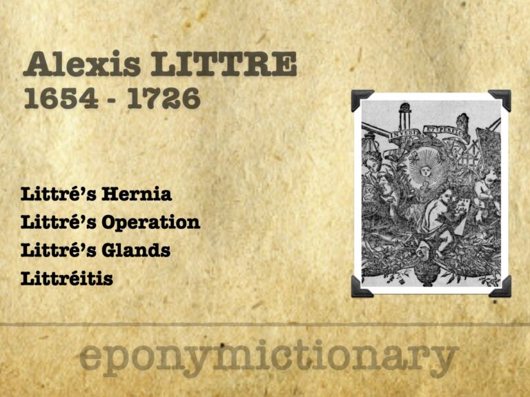 Alexis Littré (1654-1726) 680