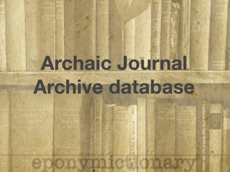 Historical Journal Archive database
