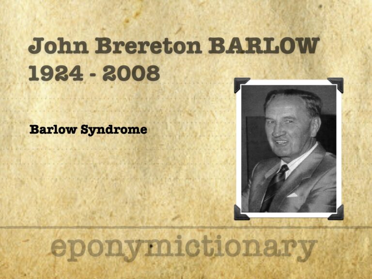 John Brereton Barlow (1924-2008) 680