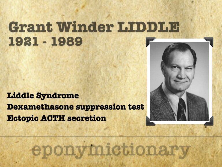 Grant Winder Liddle (1921-1989) 680