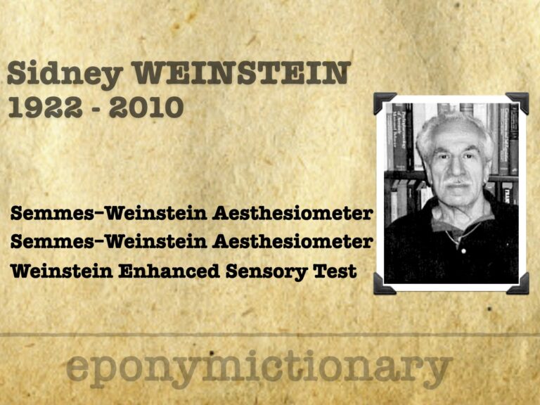 Sidney Weinstein (1922-2010) 680