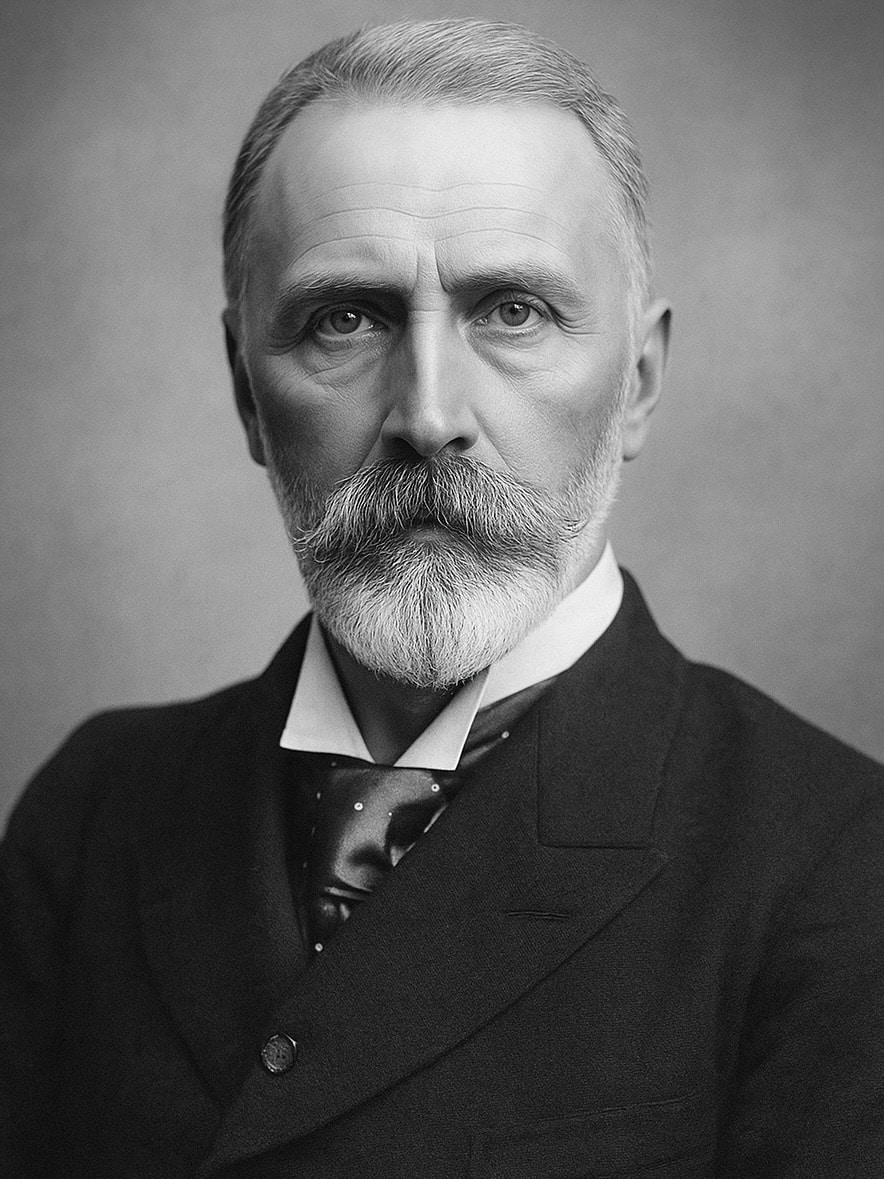 Sir William Macewen (1848–1924) portrait enhanced