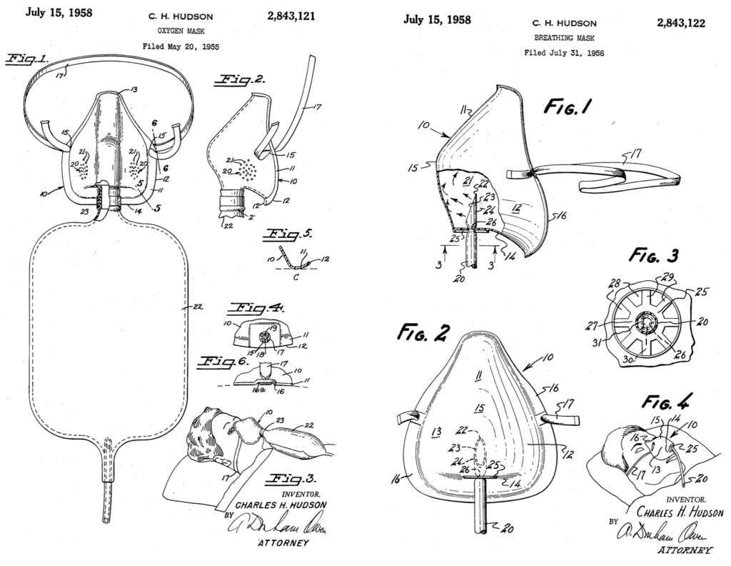Hudson Mask patents