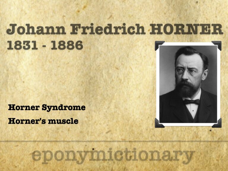 Johann Friedrich Horner (1831-1886) 680
