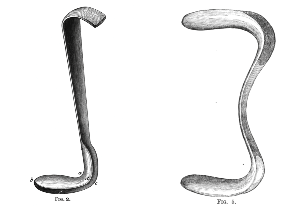 Sims speculum and midification (1866)