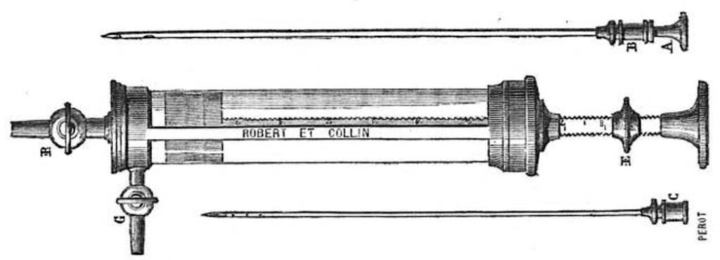 Dieulafoy aspirator 1869