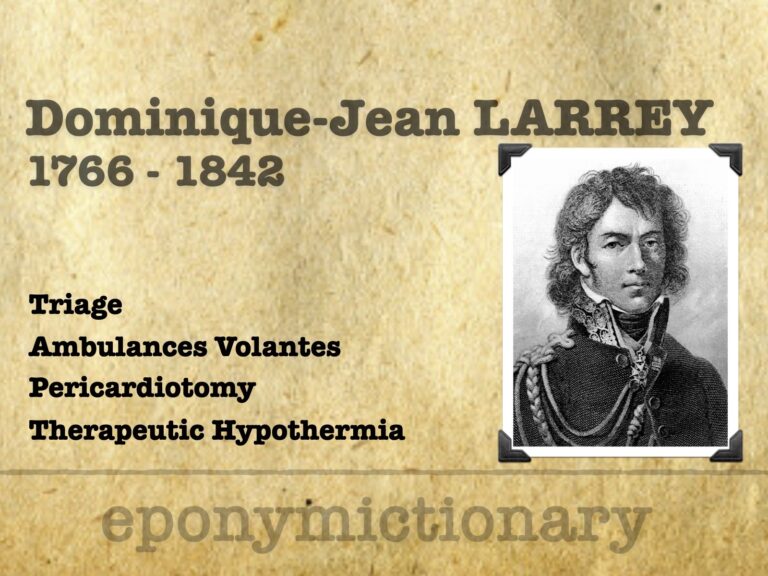 Dominique-Jean Larrey, Baron de l’Empire (1766-1842) 680