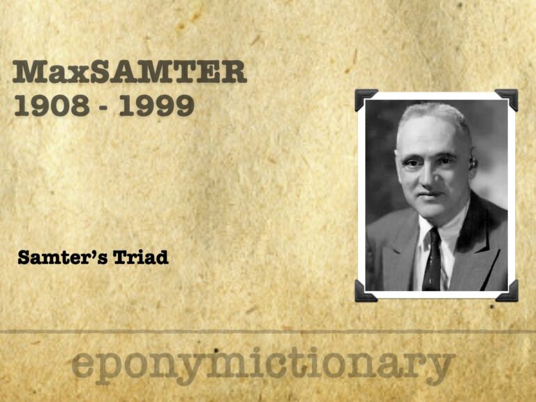 Max Samter (1908-1999) 680