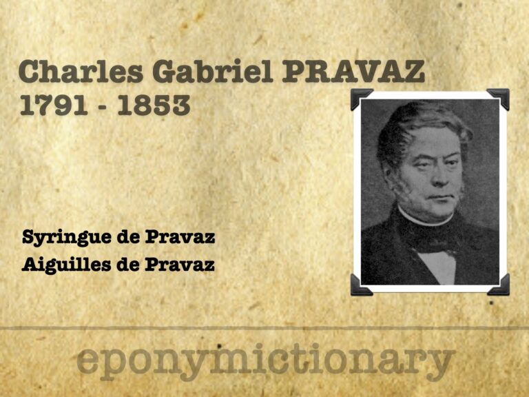 Charles Gabriel Pravaz (1791–1853) 680