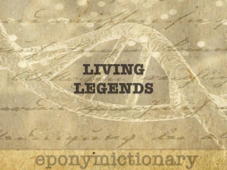 Living Legends medical eponymictionary 680