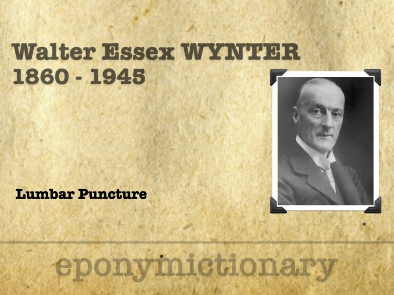 Walter Essex Wynter (1860-1945) 680