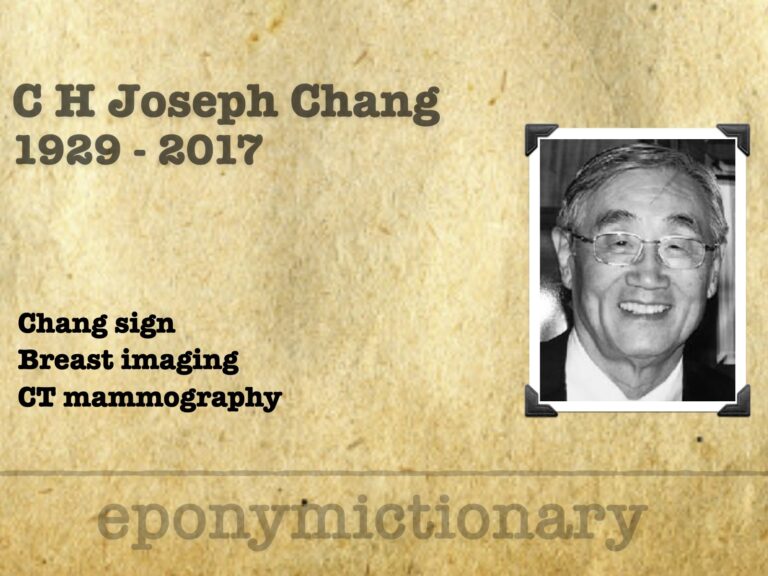 C. H. Joseph Chang 장재현 (1929–2017) 680