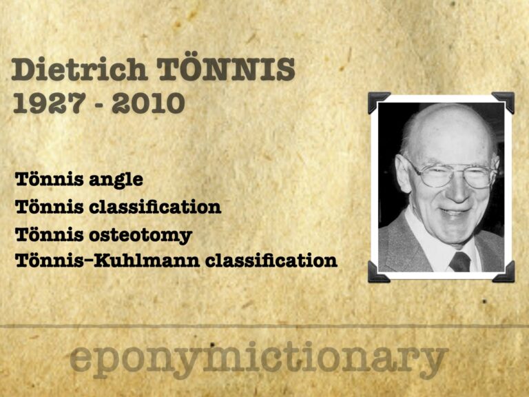 Dietrich Tönnis (1927-2010) 680
