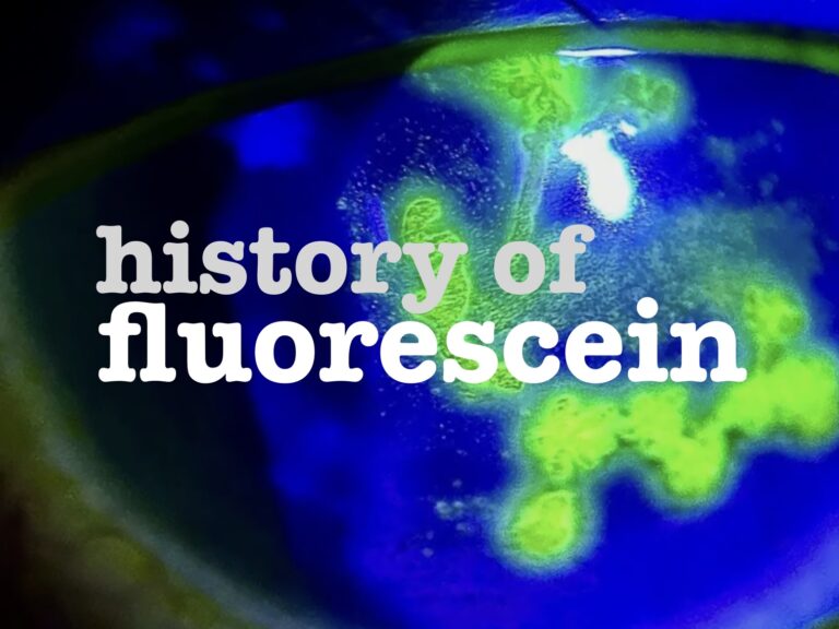history of fluorescein LITFL 680