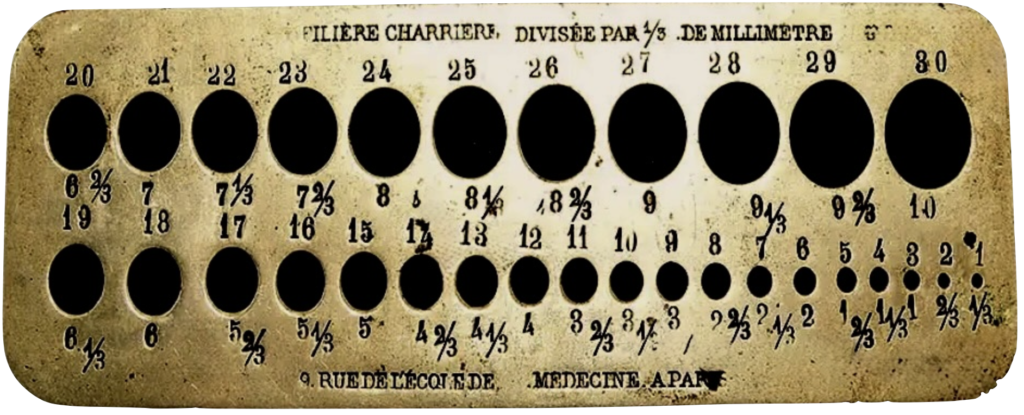 Filière Charrière 1844 2