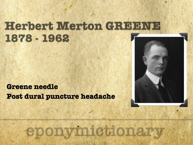 Herbert Merton Greene (1878-1962) 680