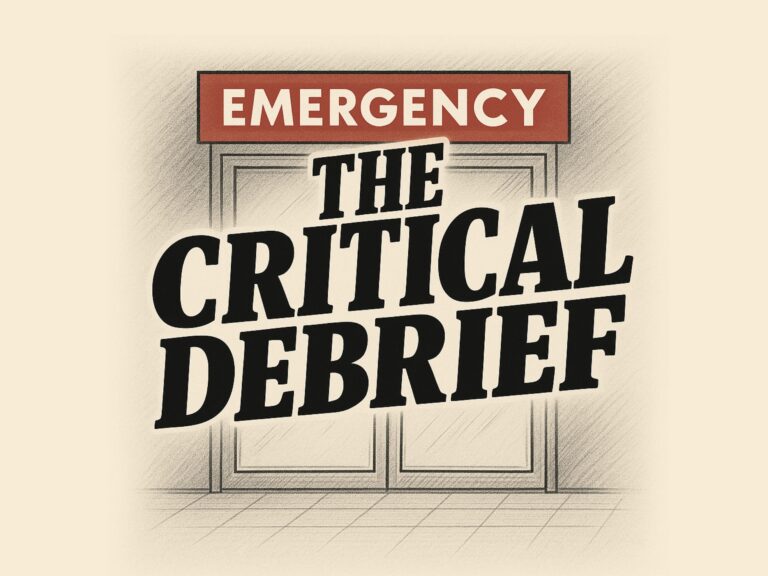 Podcast The Critical Debrief LITFL 680