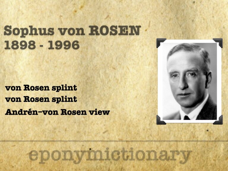 Erik Sophus von Rosen (1898-1996) 680