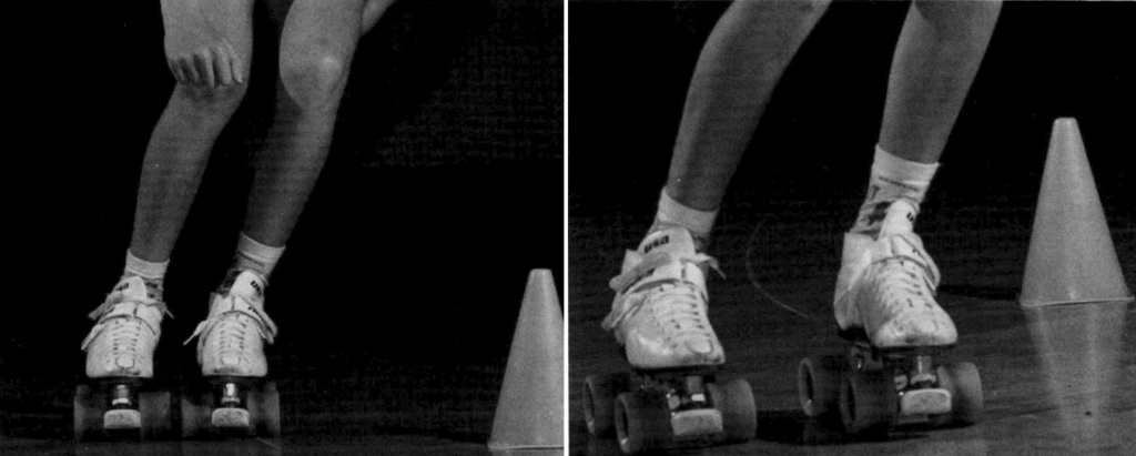 1986 Figure 2. Note the tremendous inversion stress on the outside leg when rounding the corners.